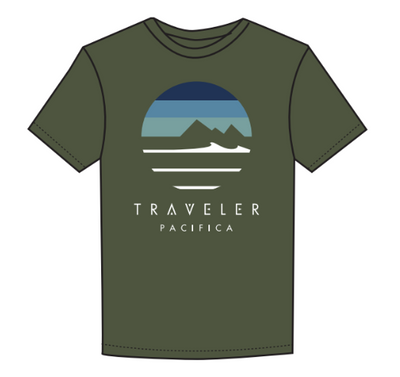 Traveler Pacifica Logo Crewneck Tee