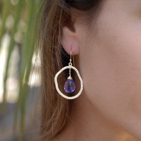 Amethyst Earrings