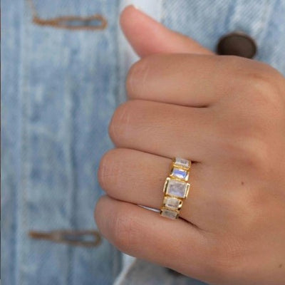 Moonstone Ring