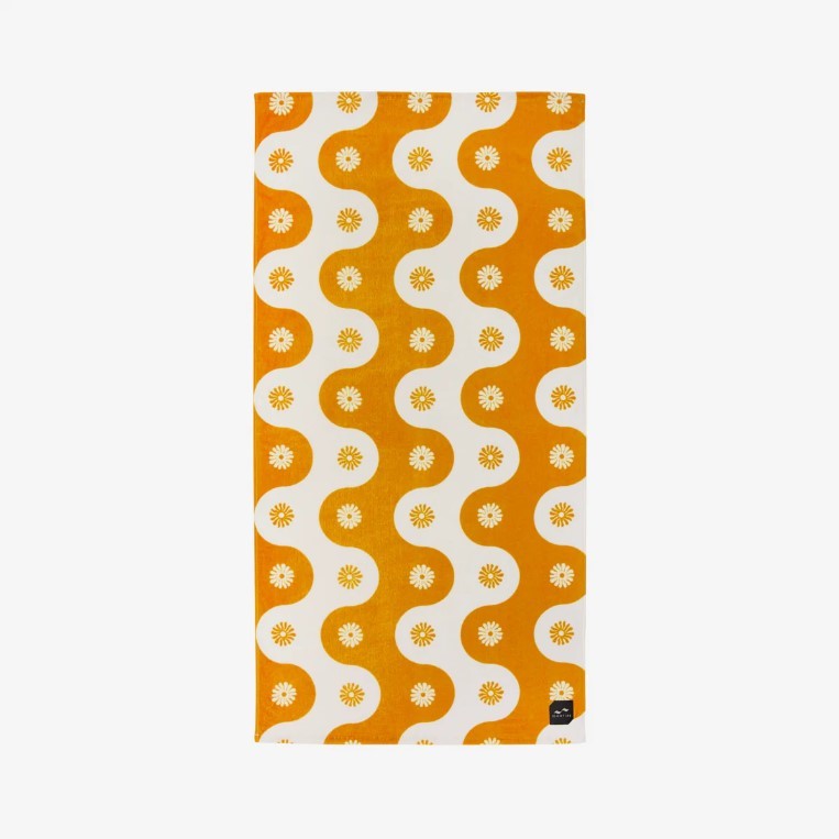 Botanical Waves Beach Towel