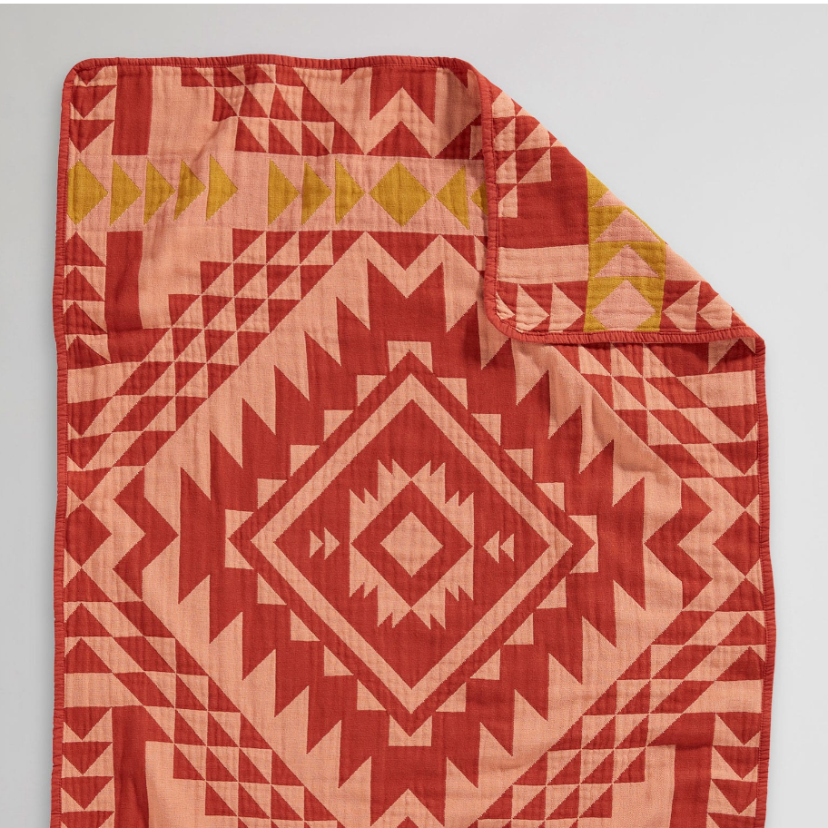 Smith Rock Organic Cotton Baby Blanket