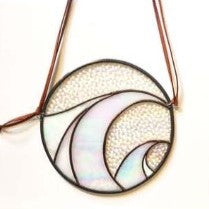 Double Wave Stained Glass