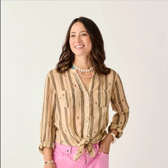 Dylan Gauze Tunic