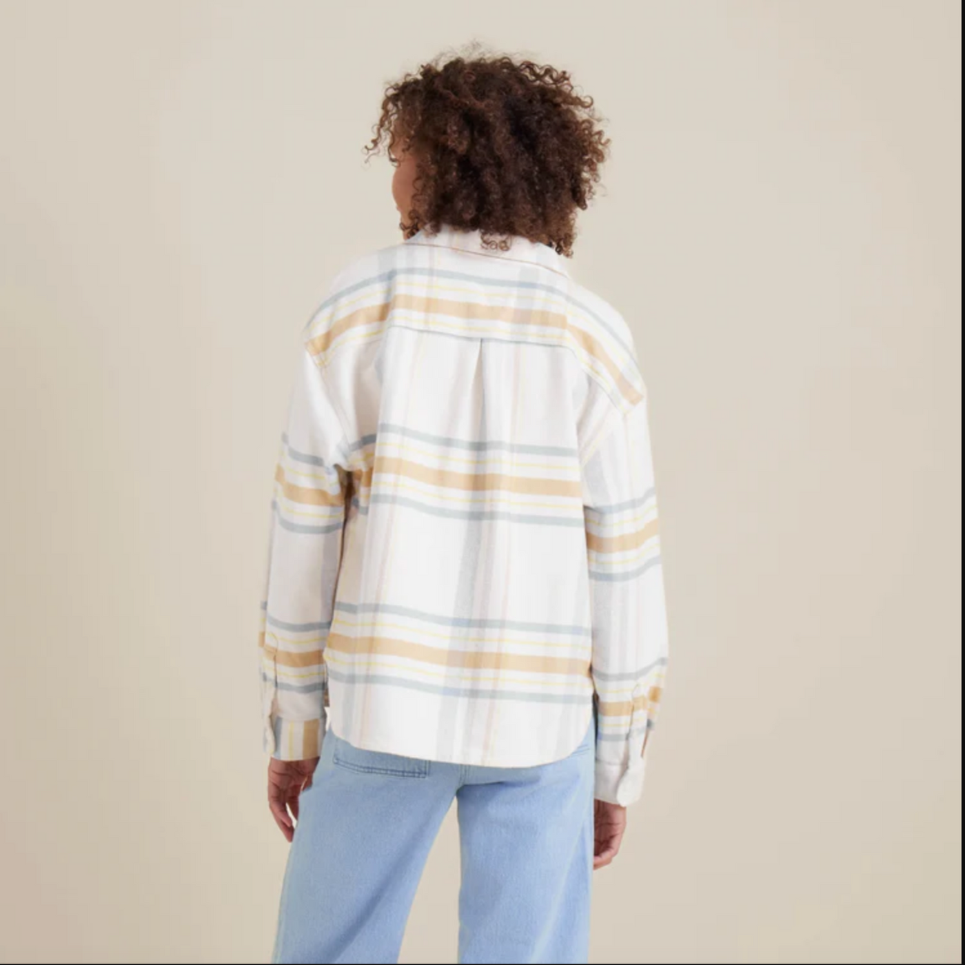 Amberley Shirt Jacket Dusty Sky