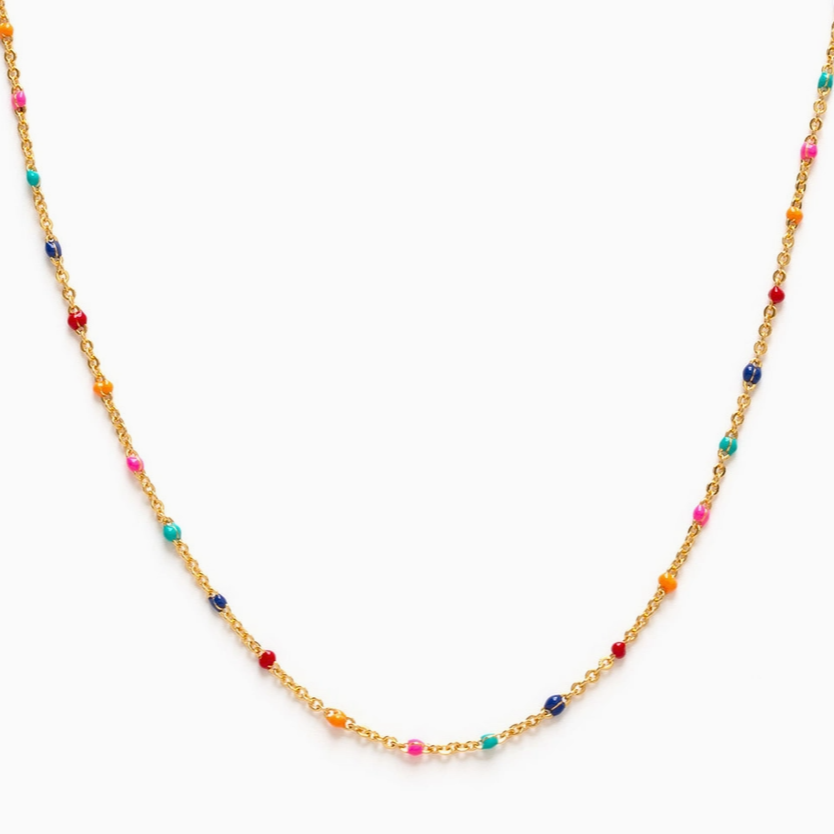 Colorful Enamel Chain