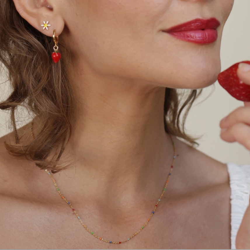 Colorful Enamel Chain