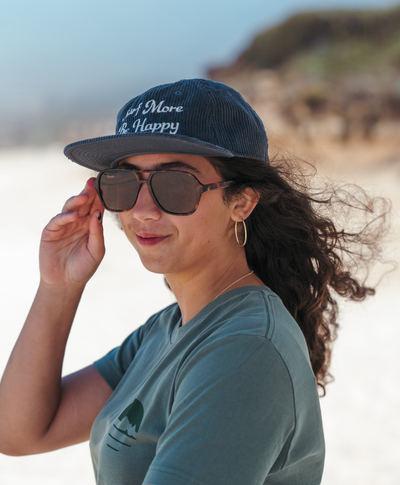 Surf More Be Happy Corduroy Hat