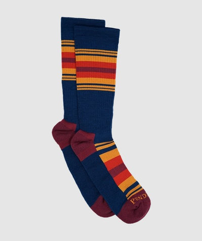 National Park Stripe Crew Socks