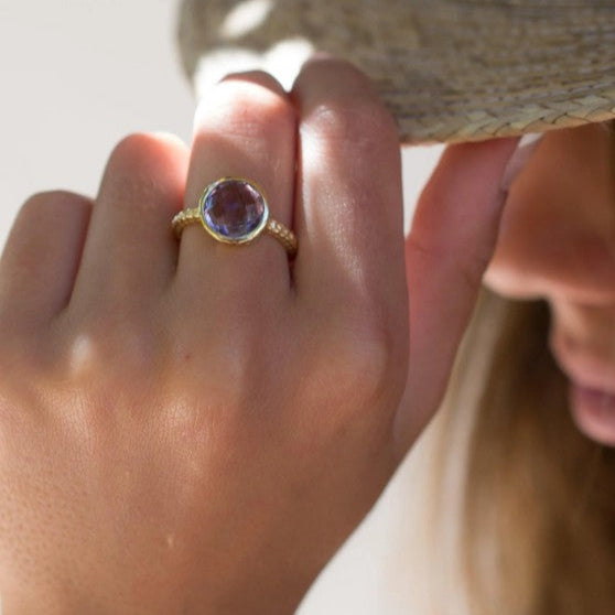 Gabi Amethyst Ring