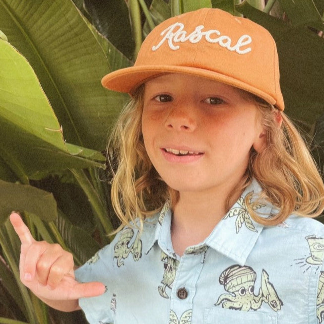 Rascal Flat Brim Kids Hat