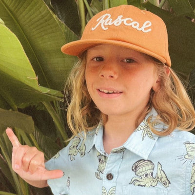 Rascal Flat Brim Kids Hat