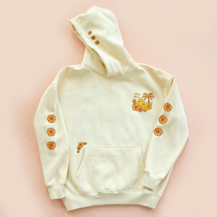 Sunset Embroidered Hoodie