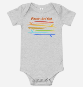 Surfboard Quiver Kids Tee & Baby Onesie