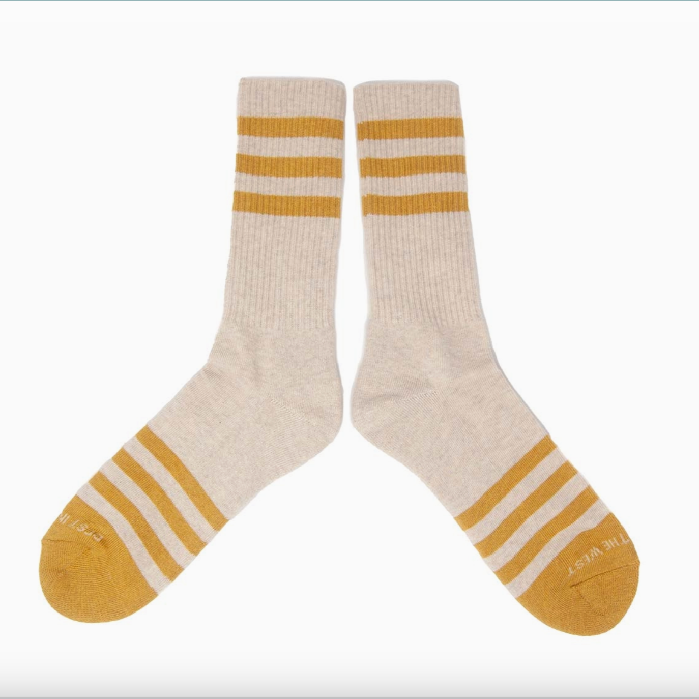 Heather Stripe Cotton Socks