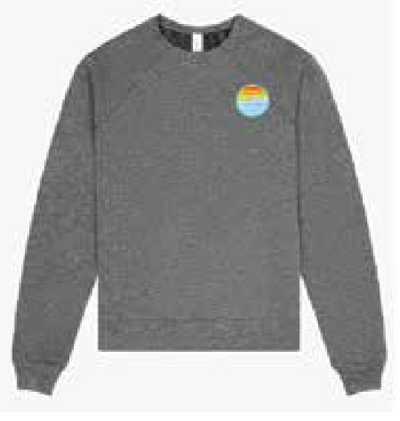 Traveler Kids Patch Crewneck Sweatshirt