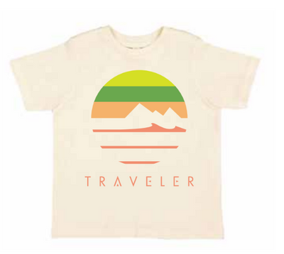 Traveler Toddler Logo Tee