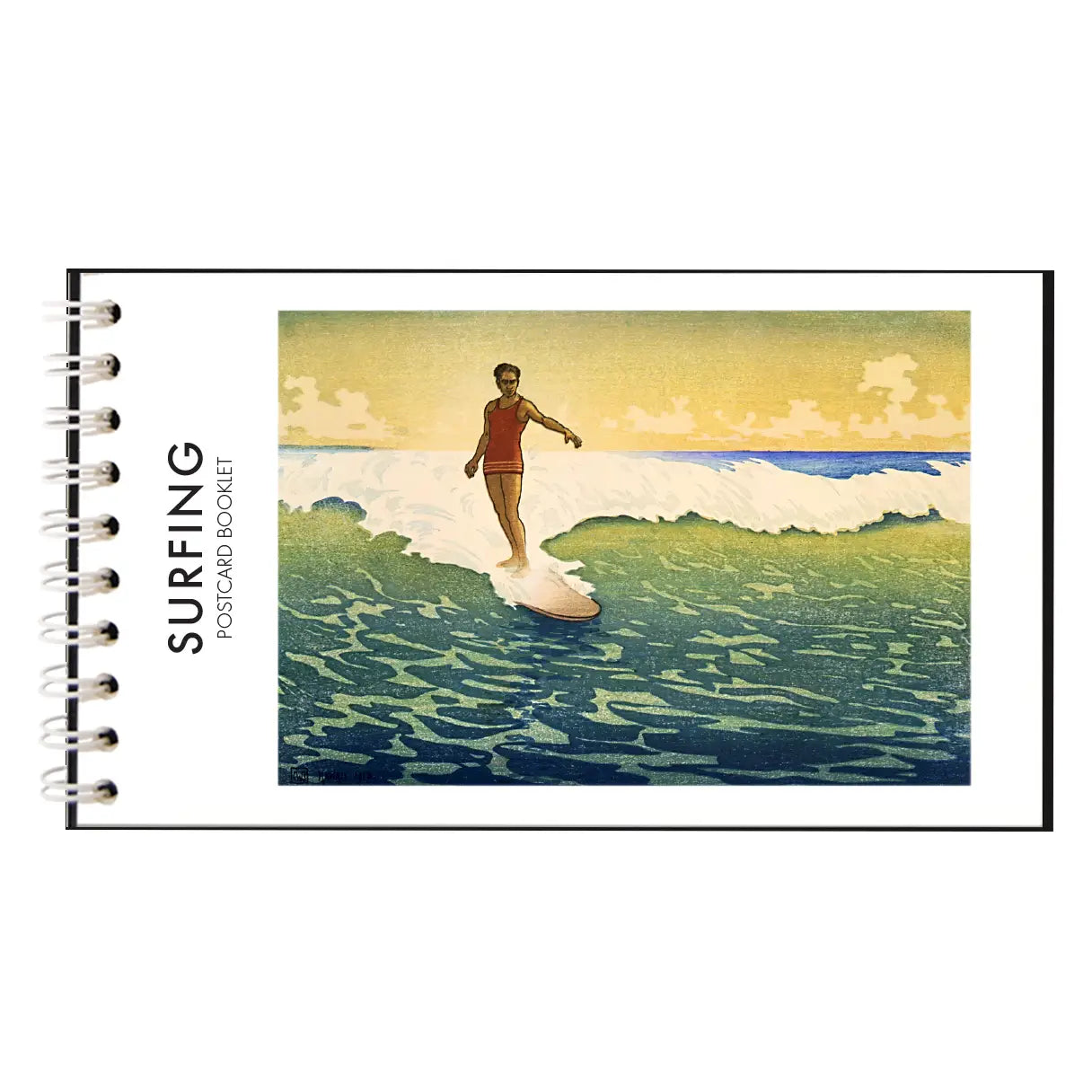 Surfing Postcard Booklet