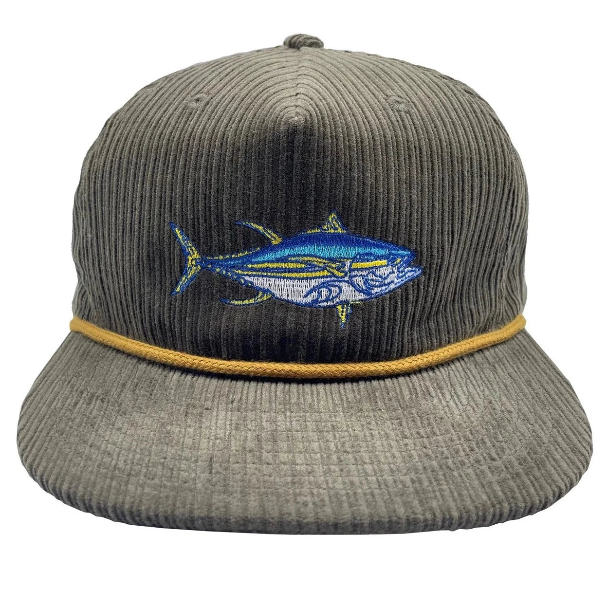 Yellowfin Unstructured Wale Cord 5 Panel Snapback