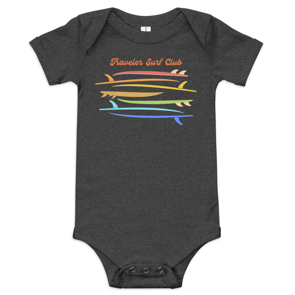 Surfboard Quiver Kids Tee & Baby Onesie