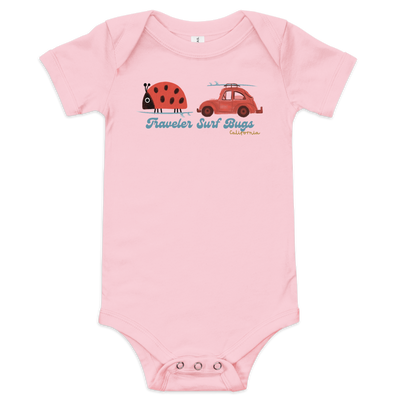 Traveler Surf Bugs Kids Tee & Baby Onesie