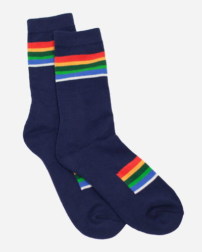 National Park Stripe Crew Socks