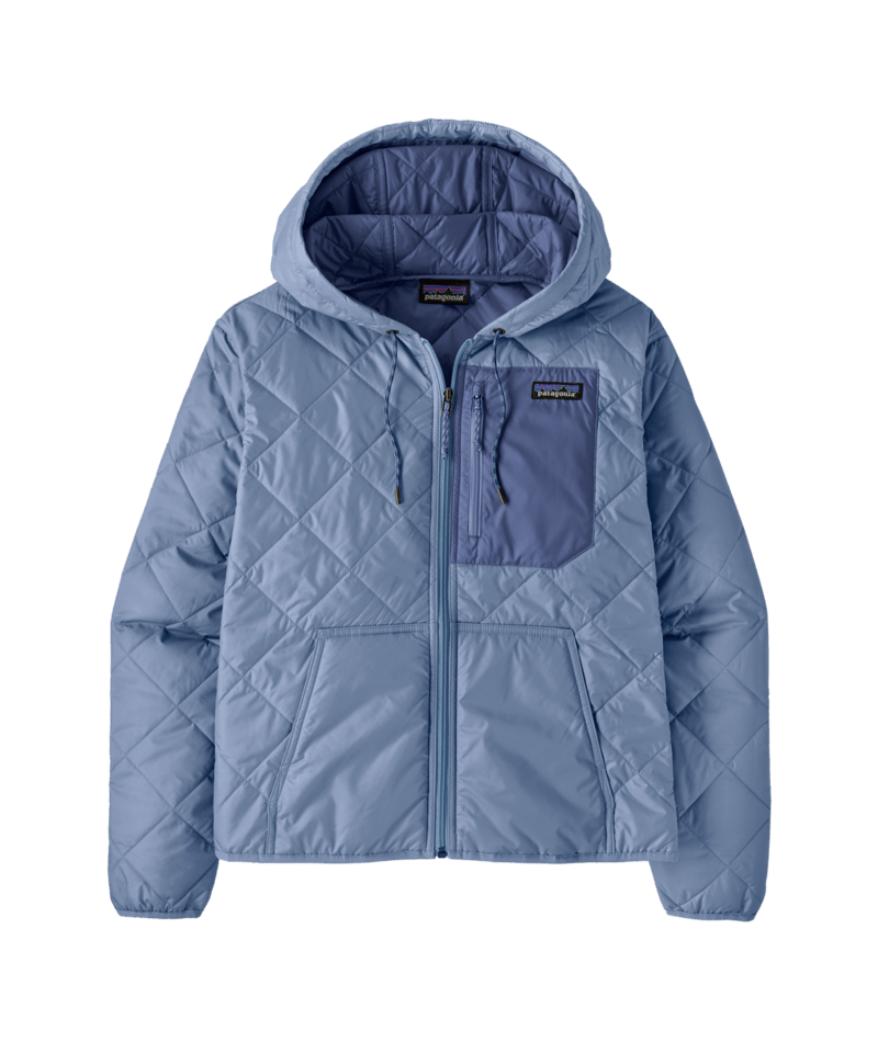 Women's Diamond Quilted Bomber Hoody