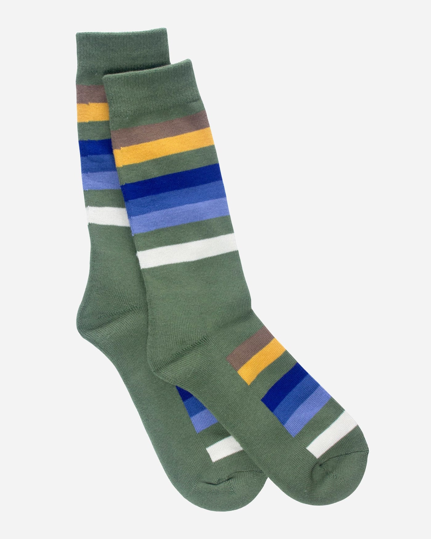 National Park Stripe Crew Socks