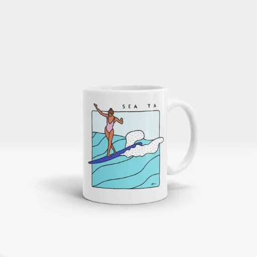 Sea Ya Ceramic Mug