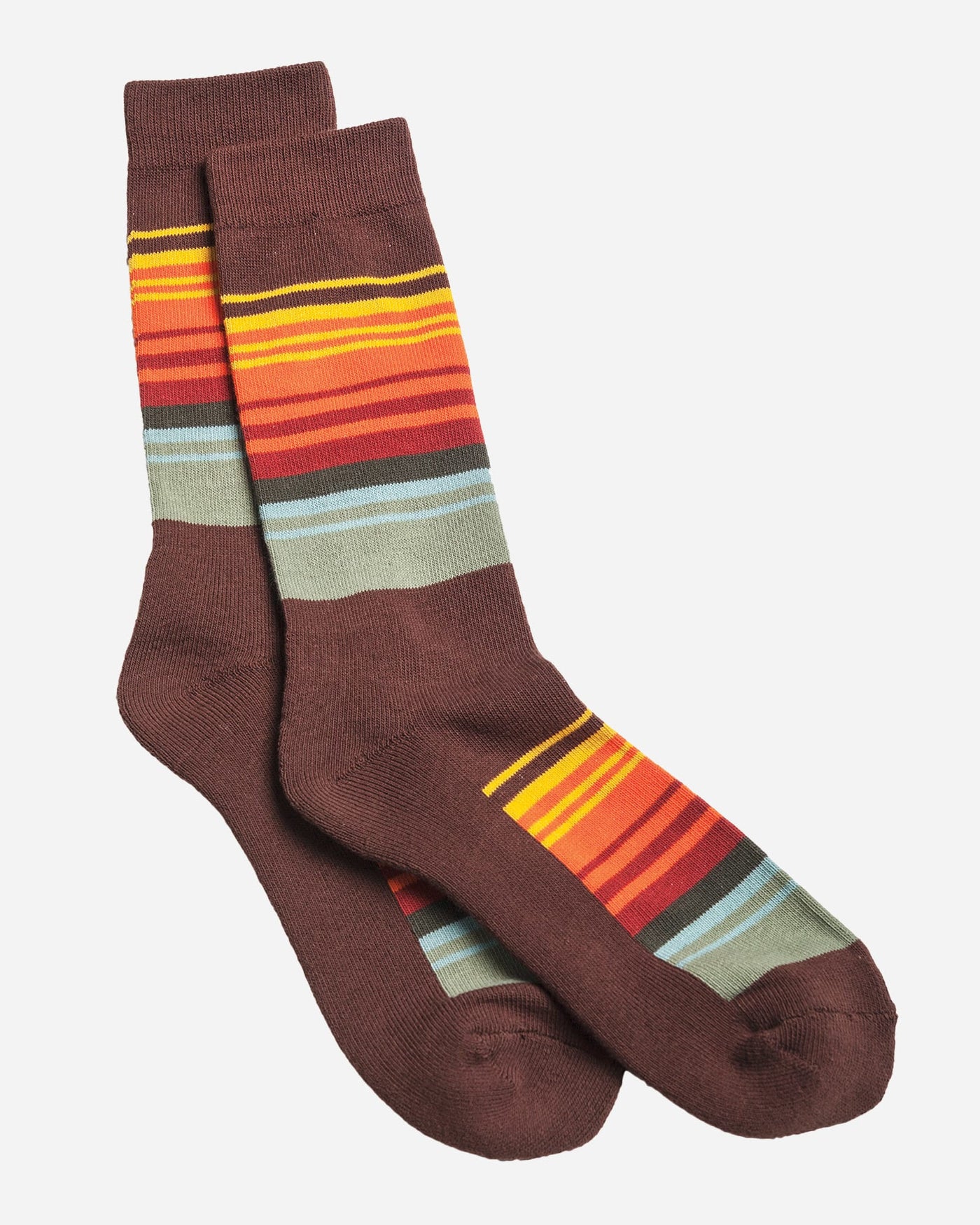 National Park Stripe Crew Socks