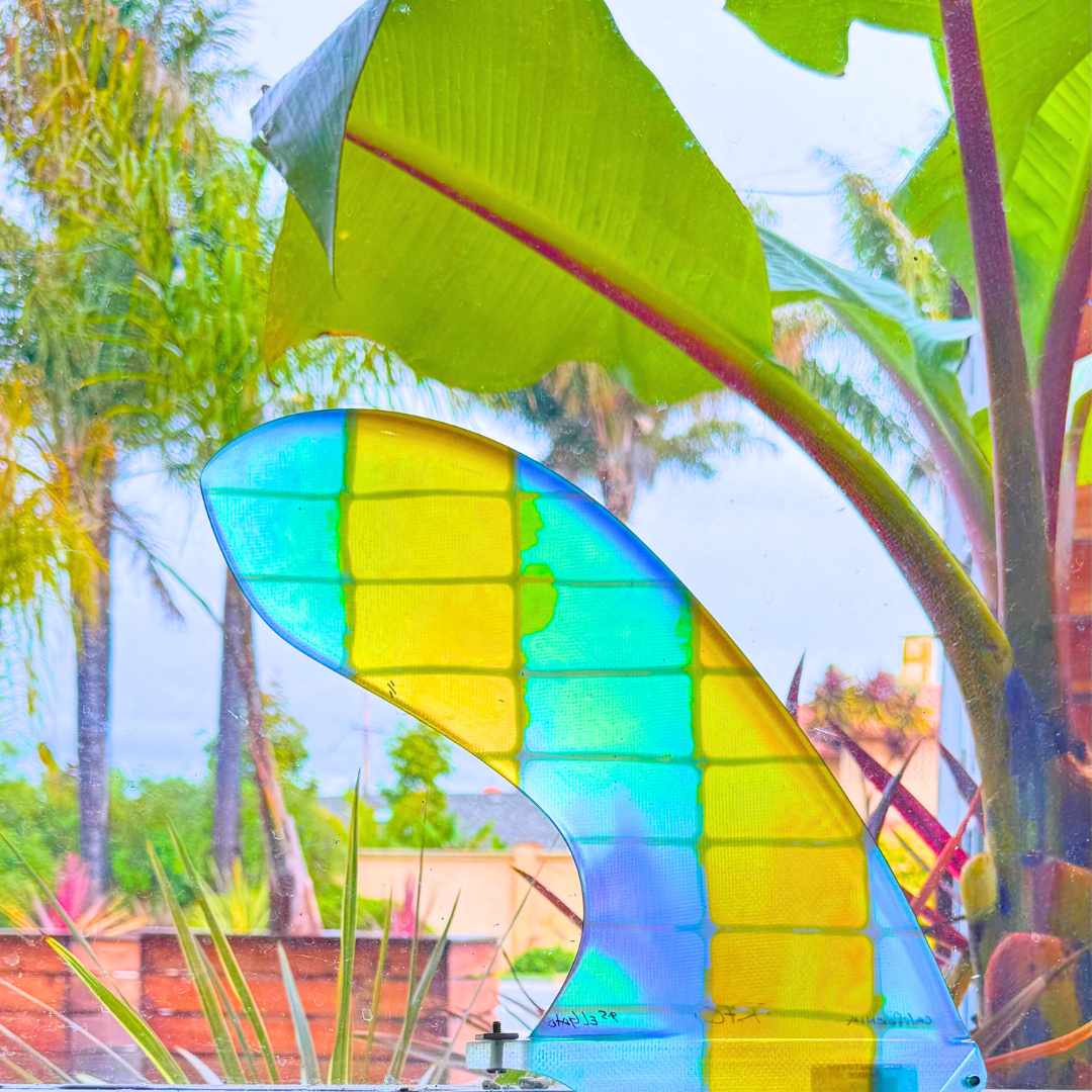 El Gato 9.5" Satined Glass Fin