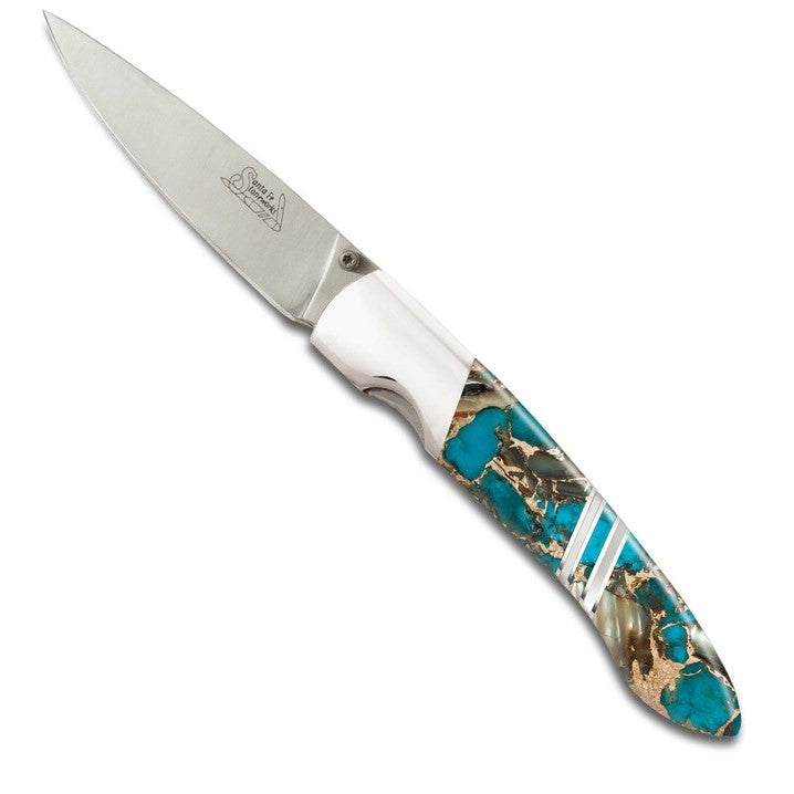 Gemstone Exotics 4" Linearlock Knife - Single