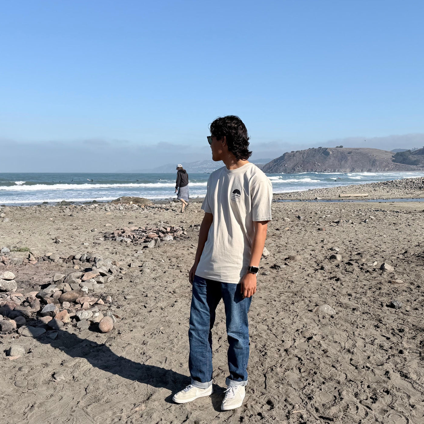 Pacifica Map Tee-Bone