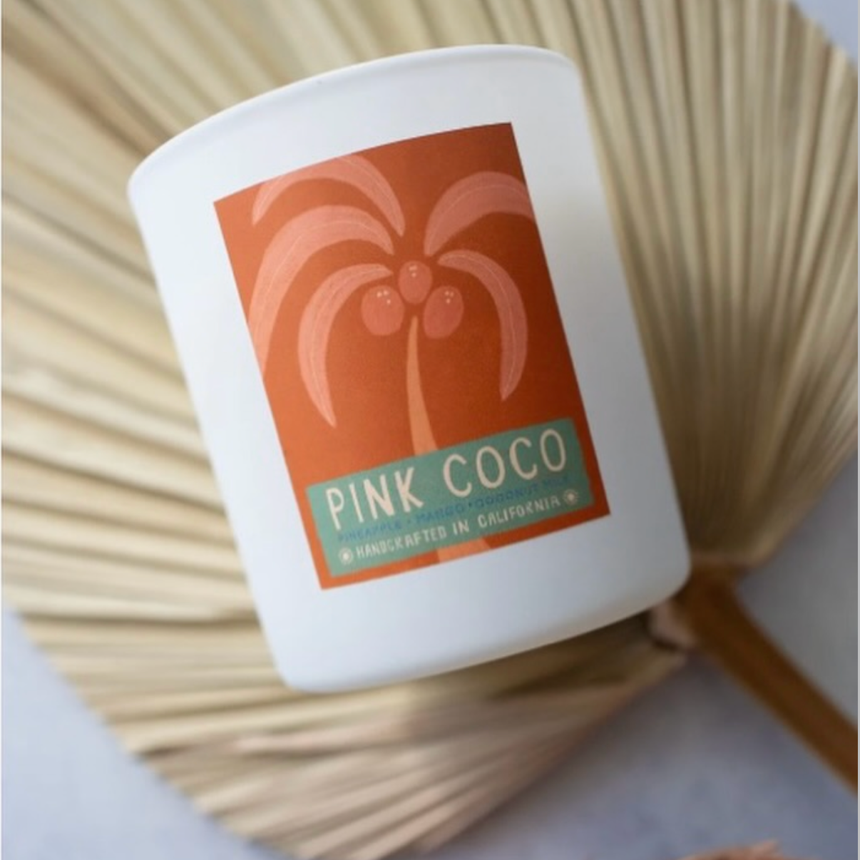 Pink Coco Candle