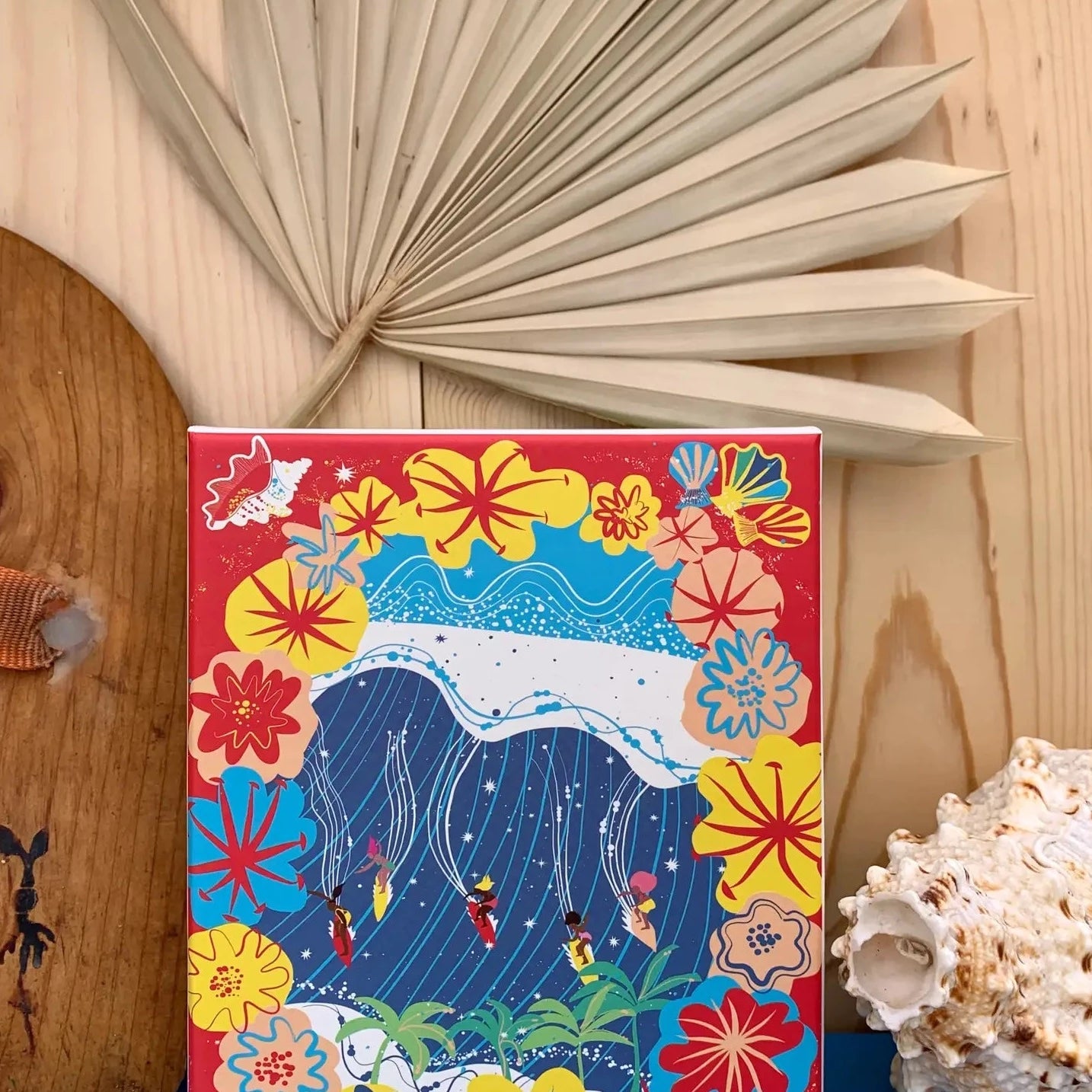 Wahine Power Puzzle by Daniella Manini Traveler Surf Club