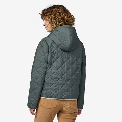 Women's Quilted Bomber Hoody
