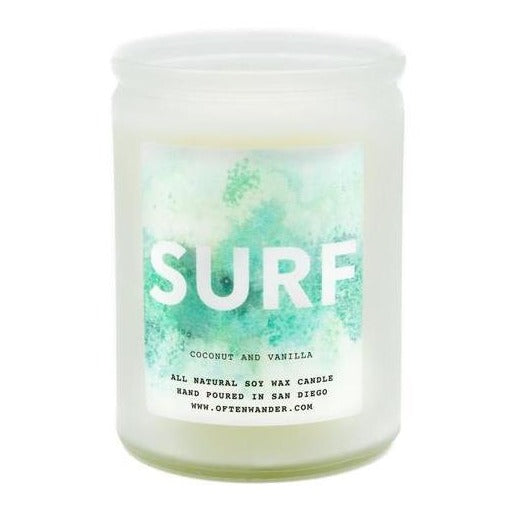 Surf Coconut and Vanilla Candle