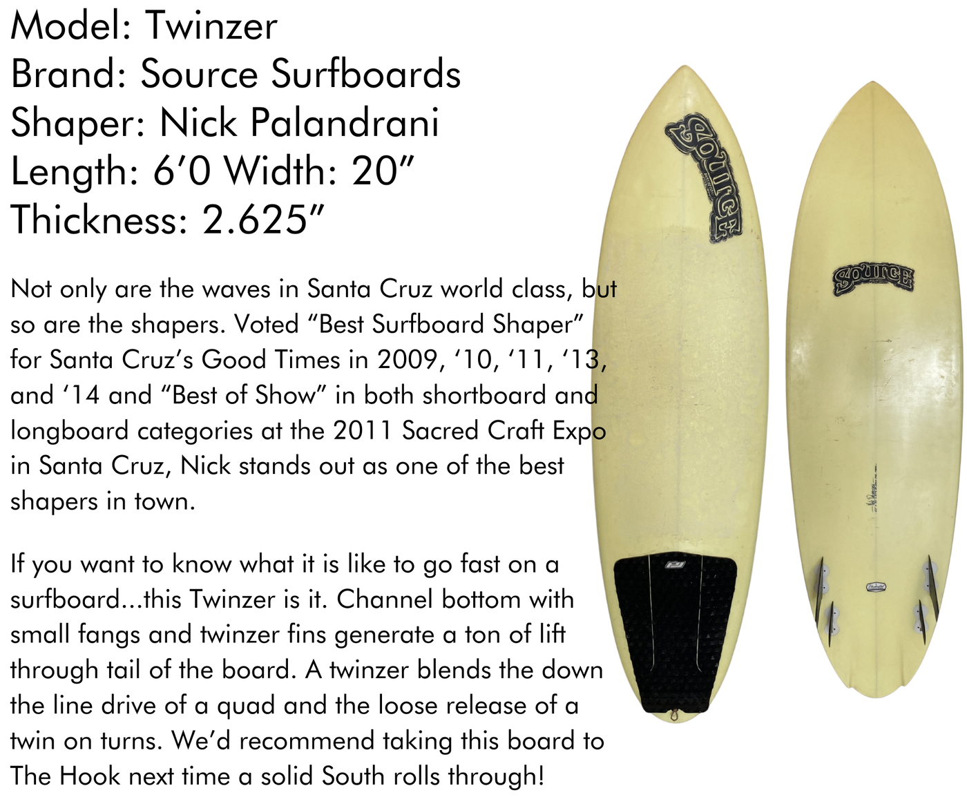 Demo Board Sampling Membership Traveler Surf Club