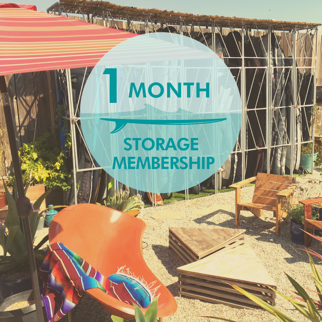 1 Month Pacifica Membership - With Surfboard Storage