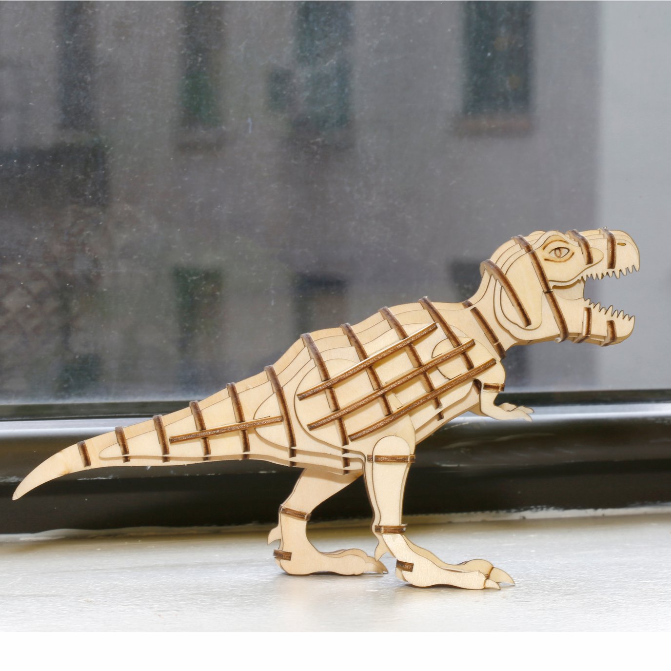 3D Wooden Puzzle T-Rex