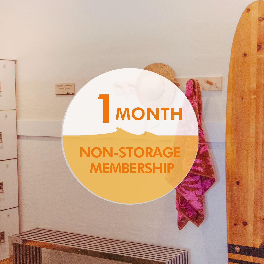1 Month Santa Cruz Membership - Non Surfboard Storage