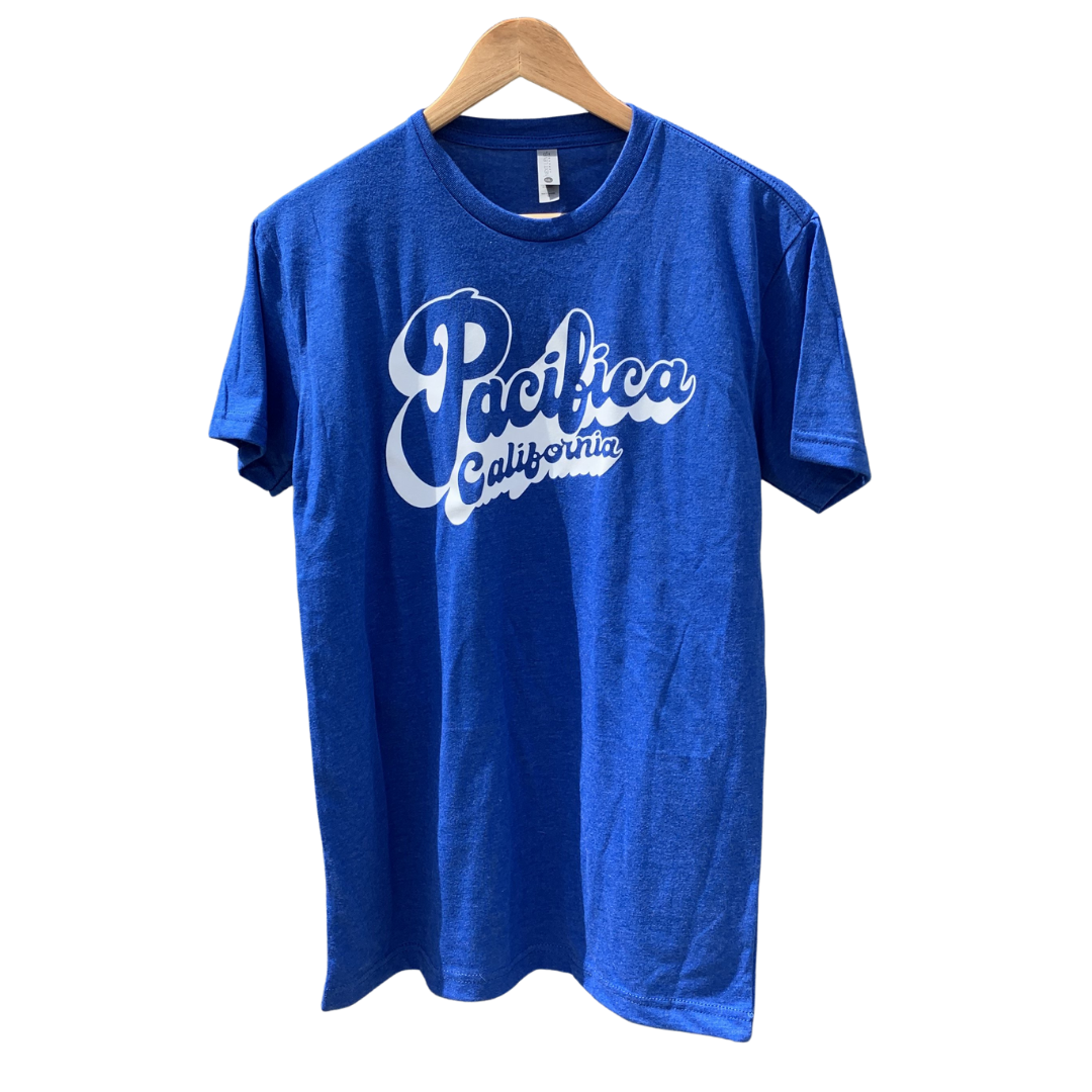 Pacifica Camp Men's Tee - Royal Blue
