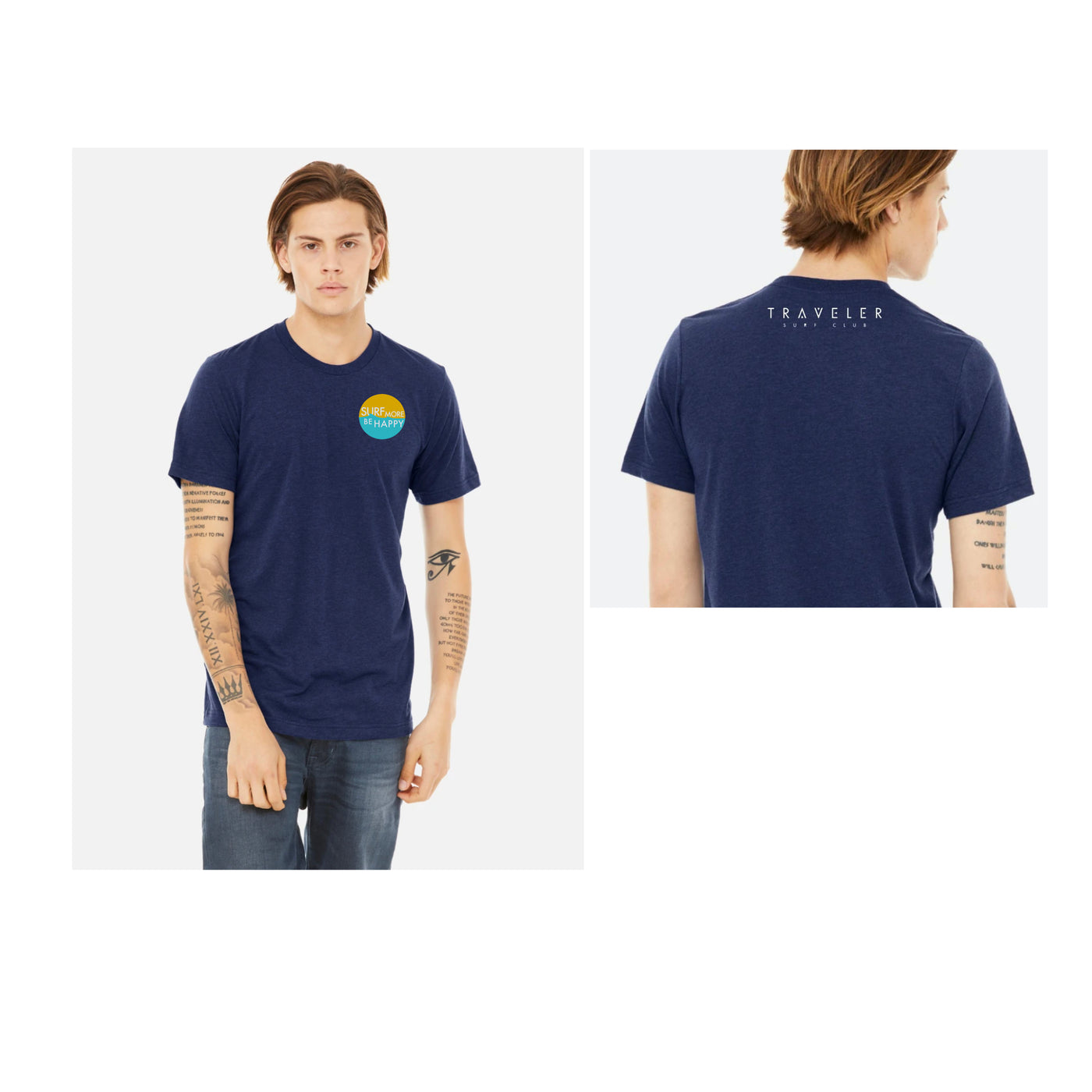 Surf More, Be Happy Tee