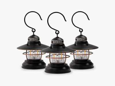 Mini Edison Pendant String Lights - Pack of 3