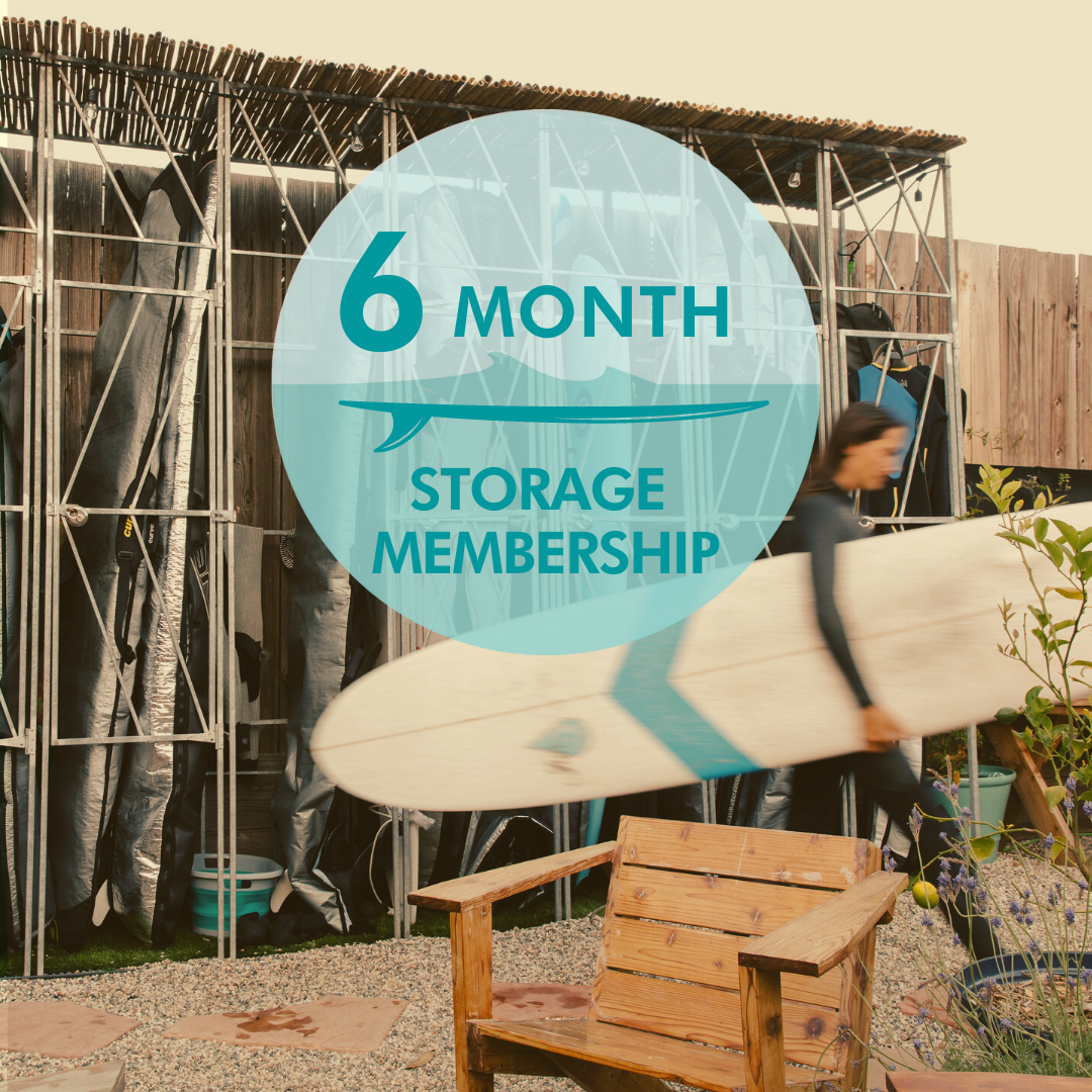 6 Month Pacifica Membership - With Surfboard Storage