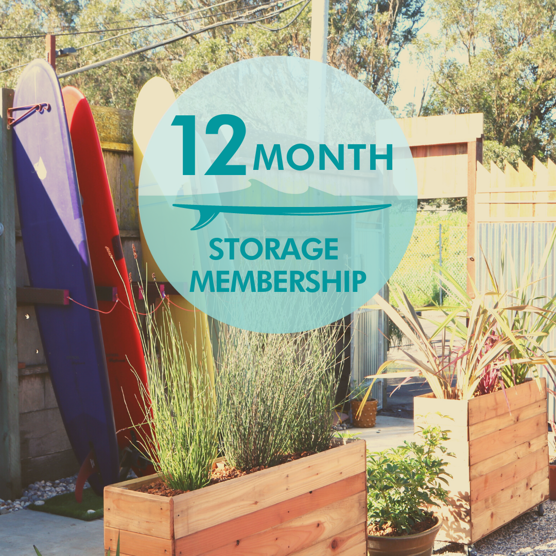12 Month Pacifica Membership - With Surfboard Storage