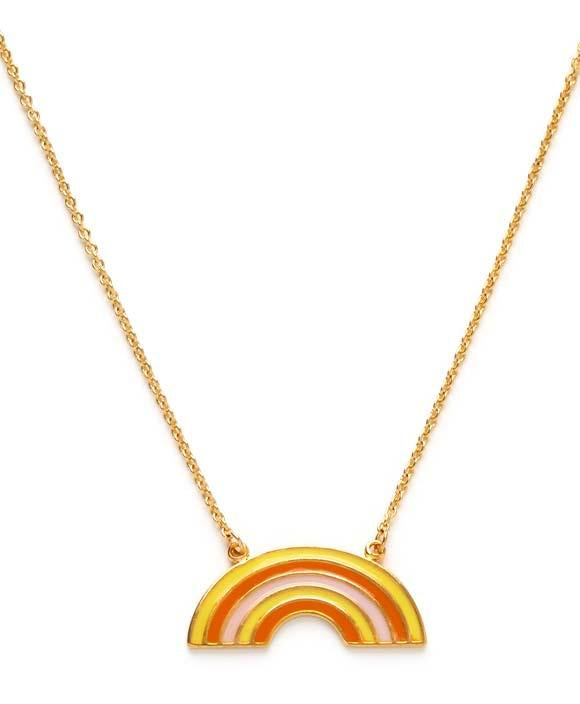 Retro Rainbow Necklace