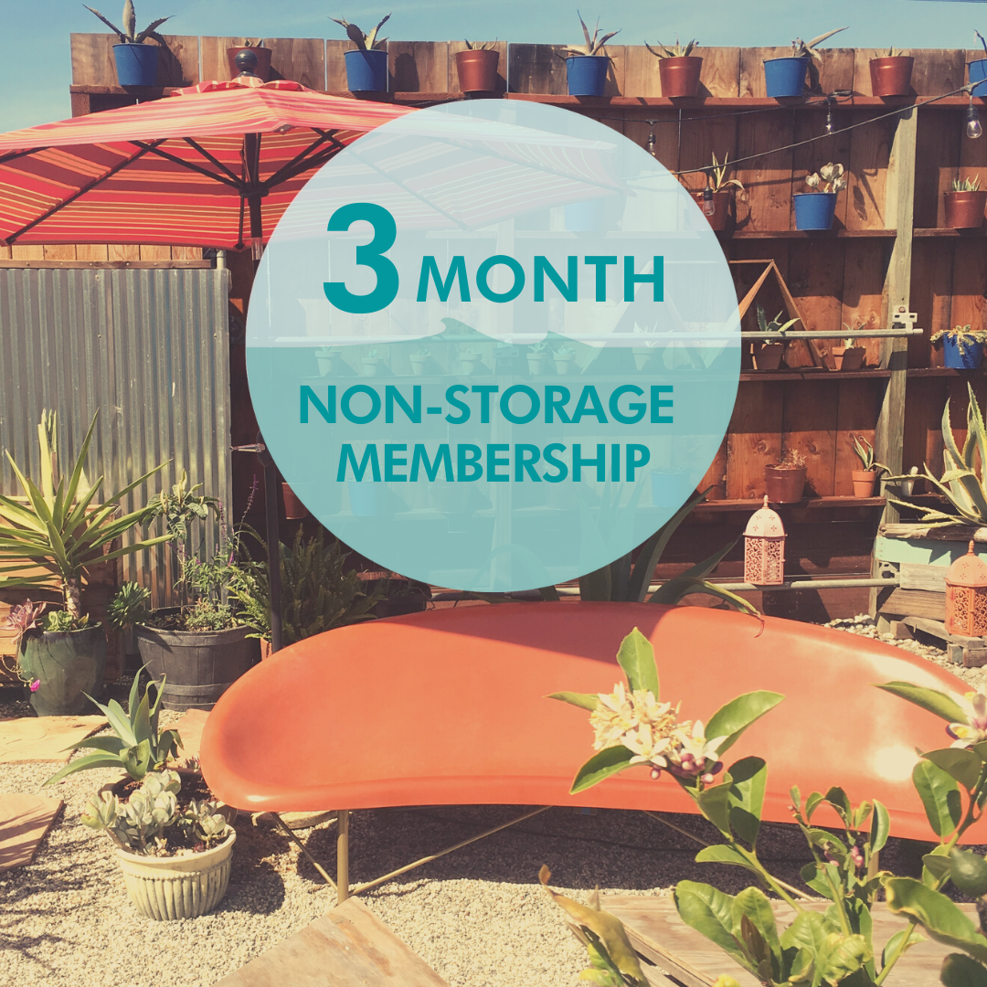 3 Month Pacifica Membership - Non Surfboard Storage