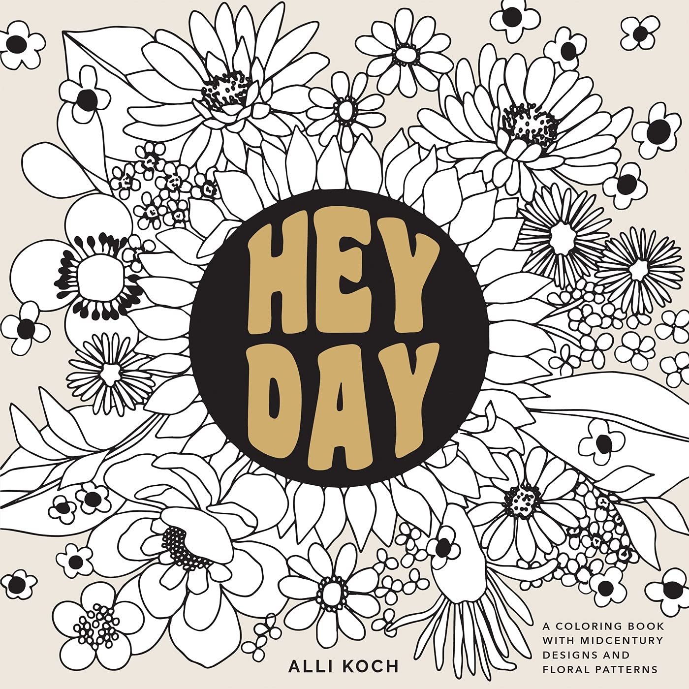 Hey Day Coloring Book by Alli Koch
