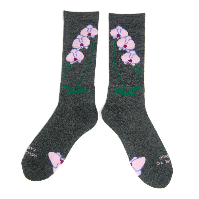 Orchid Socks