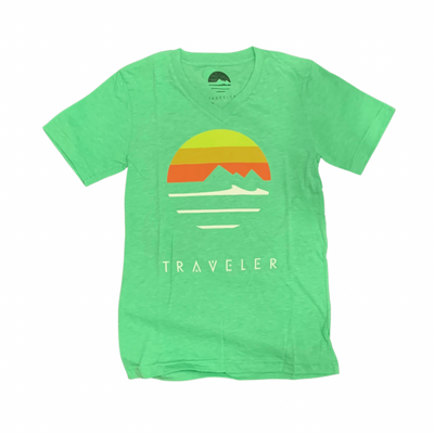 Traveler Logo V-Neck Tee